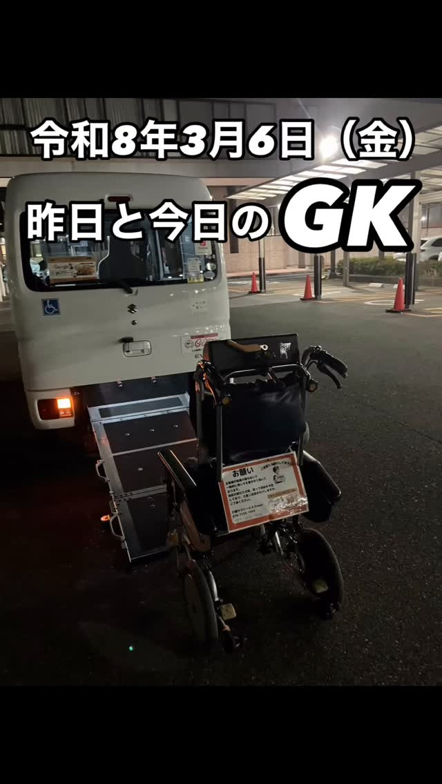 昨日と今日のGK。
